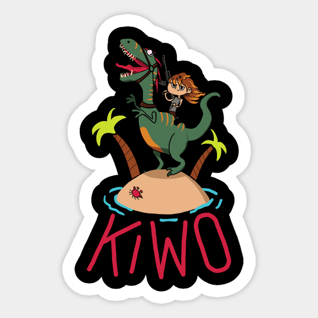 Huntress Kiwo Sticker by Kiwo